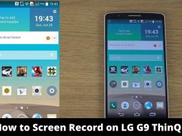 How to Screen Record on LG G9 ThinQ