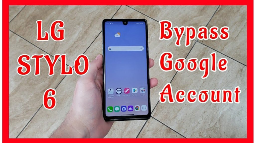 FRP Bypass on LG Stylo 6
