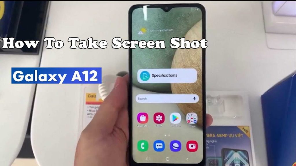 How to Take a Screenshot on Samsung Galaxy A12