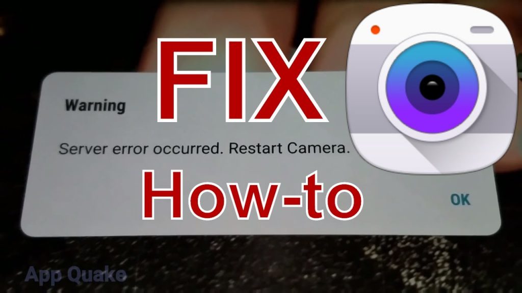 Restart the Camera App