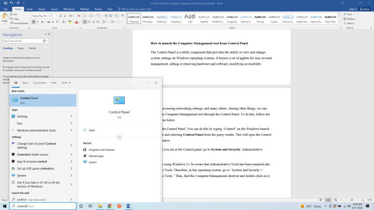 How to launch computer management from the command line - TechFlog