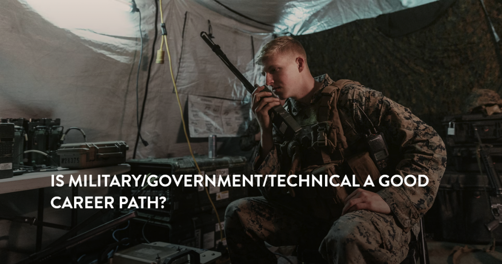 How Many Jobs are Available in Military, Government, and Technical